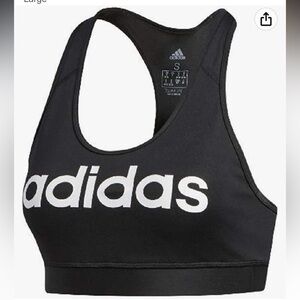 adidas Women's Logo Climacool Workout Sports Bra